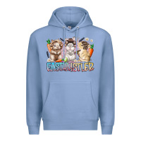 Colony Blue east hustler Premium Hoodie - RacoonDesign