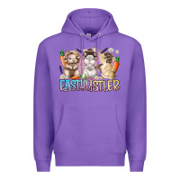 Purple east hustler Premium Hoodie - RacoonDesign