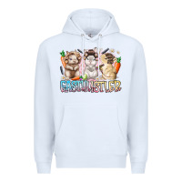 White east hustler Premium Hoodie - RacoonDesign