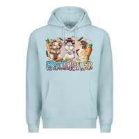 Blue Mist east hustler Premium Hoodie - RacoonDesign