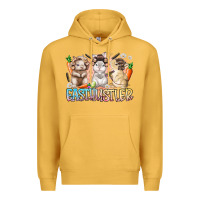 Mustard east hustler Premium Hoodie - RacoonDesign
