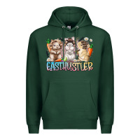 Sports Green east hustler Premium Hoodie - RacoonDesign