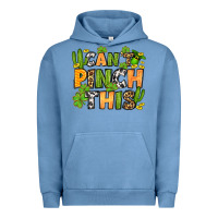 Pigment Pebble Blue St. Patrick's Can't pinch this Urban Hoodie - OliviaCreatesArt