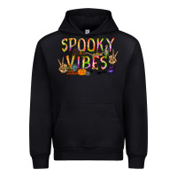 Black spooky vibes Urban Hoodie - RacoonDesign