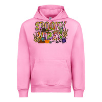 Fuchsia Pink spooky vibes Urban Hoodie - RacoonDesign
