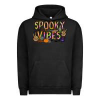 Pigment Black spooky vibes Urban Hoodie - RacoonDesign