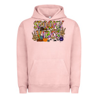 Pigment Salmon spooky vibes Urban Hoodie - RacoonDesign