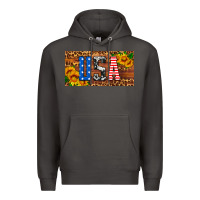 Smoke usa sunflowers license plate Premium Hoodie - HRA Design Shop