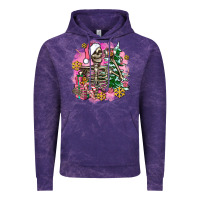 Cloud Purple pink coffee gifts christmas skeleton coffee Vintage Hoodie - AdoDesignShop