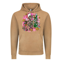 Vintage Camel pink coffee gifts christmas skeleton coffee Vintage Hoodie - AdoDesignShop