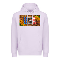 Lilac usa sunflowers license plate Premium Hoodie - HRA Design Shop