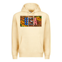 Pina Colada usa sunflowers license plate Premium Hoodie - HRA Design Shop