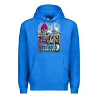 True Royal Winter tis the season skeleton Premium Hoodie - FaDigitalArtStudio