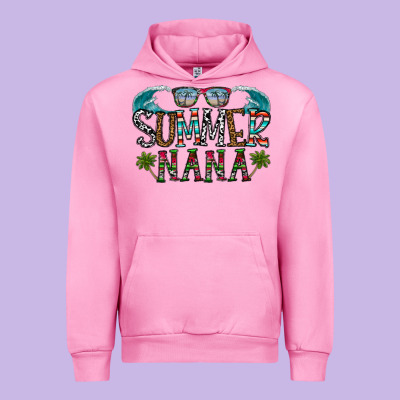 Summer Nana Urban Hoodie Designed By Cowhidedigitalart