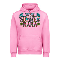Fuchsia Pink summer nana Urban Hoodie - CowhideDigitalArt