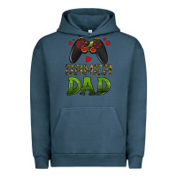 Pigment Midnight Navy gamer dad Urban Hoodie - HRA Design Shop