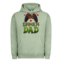 Pigment Oil Green gamer dad Urban Hoodie - HRA Design Shop