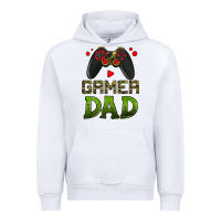 White gamer dad Urban Hoodie - HRA Design Shop