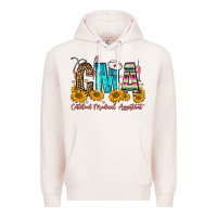 Pale Pink cma certified medical assistant Premium Hoodie - FaDigitalArtStudio
