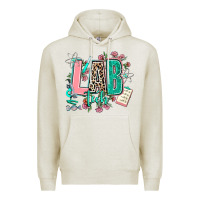 Oatmeal Heather lab tech Premium Hoodie - AdoDesignShop