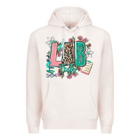 Pale Pink lab tech Premium Hoodie - AdoDesignShop