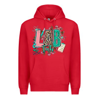 Red lab tech Premium Hoodie - AdoDesignShop