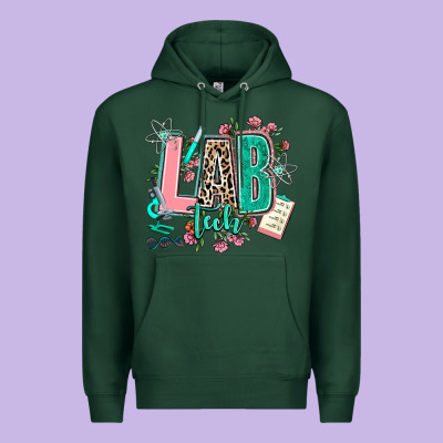 Lab Tech Premium Hoodie Designed By Adodesignshop
