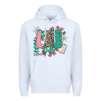 White lab tech Premium Hoodie - AdoDesignShop