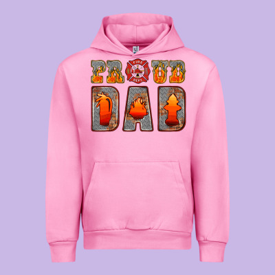 Proud Dad Urban Hoodie Designed By Hra Design Shop