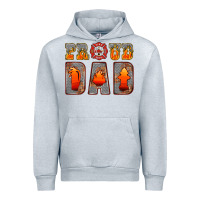 Heather Grey proud dad Urban Hoodie - HRA Design Shop
