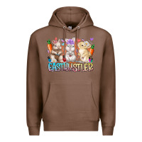 Chestnut east nail hustler Premium Hoodie - RacoonDesign