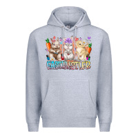 Heather Grey east nail hustler Premium Hoodie - RacoonDesign
