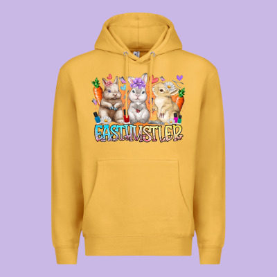 East Nail Hustler Premium Hoodie Designed By Racoondesign