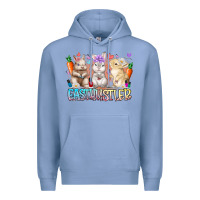 Colony Blue east nail hustler Premium Hoodie - RacoonDesign