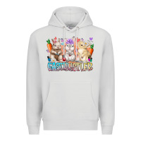 Dove Grey east nail hustler Premium Hoodie - RacoonDesign