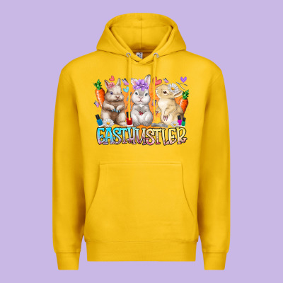 East Nail Hustler Premium Hoodie Designed By Racoondesign