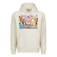 Oatmeal Heather east nail hustler Premium Hoodie - RacoonDesign