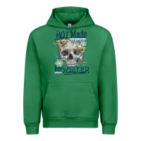 Emerald not made for winter skull Urban Hoodie - FaDigitalArtStudio