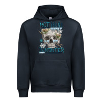 Navy not made for winter skull Urban Hoodie - FaDigitalArtStudio