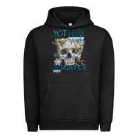 Pigment Black not made for winter skull Urban Hoodie - FaDigitalArtStudio