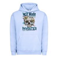 Pigment Grape Ice not made for winter skull Urban Hoodie - FaDigitalArtStudio
