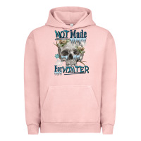 Pigment Salmon not made for winter skull Urban Hoodie - FaDigitalArtStudio