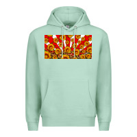 Seafoam usa sunflowers leopard license plate Premium Hoodie - HRA Design Shop