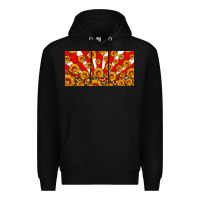 Black usa sunflowers leopard license plate Premium Hoodie - HRA Design Shop