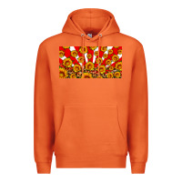 Carrot usa sunflowers leopard license plate Premium Hoodie - HRA Design Shop