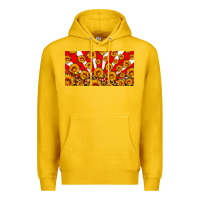 Lemon usa sunflowers leopard license plate Premium Hoodie - HRA Design Shop