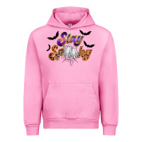 Fuchsia Pink stay spooky Urban Hoodie - RacoonDesign