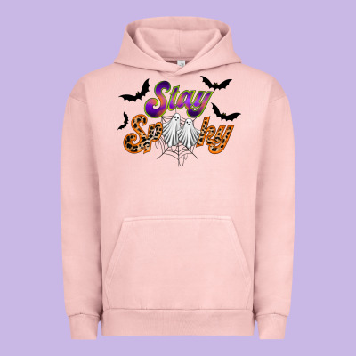 Stay Spooky Urban Hoodie Designed By Racoondesign