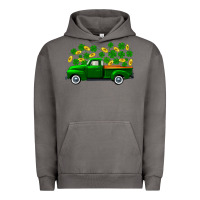 Pigment Tornado st patricks shamrock gold truck Urban Hoodie - FaDigitalArtStudio