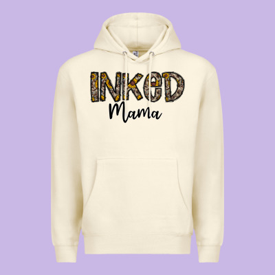ınked Mama Premium Hoodie Designed By Cowhidedigitalart
